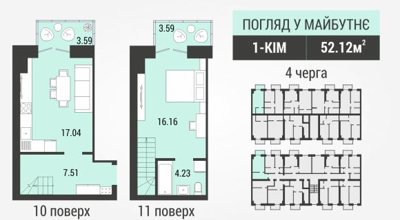 Квартира Погляд у майбутнє