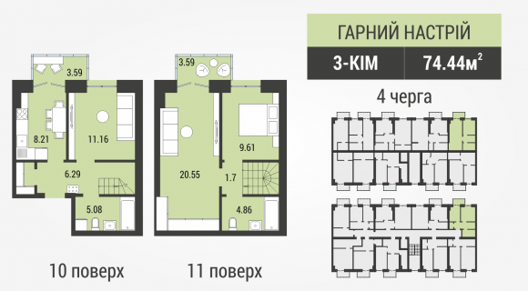 Квартира Гарний настрій