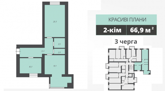 Квартира Красиві плани