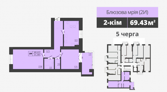 Квартира Блюзова мрія